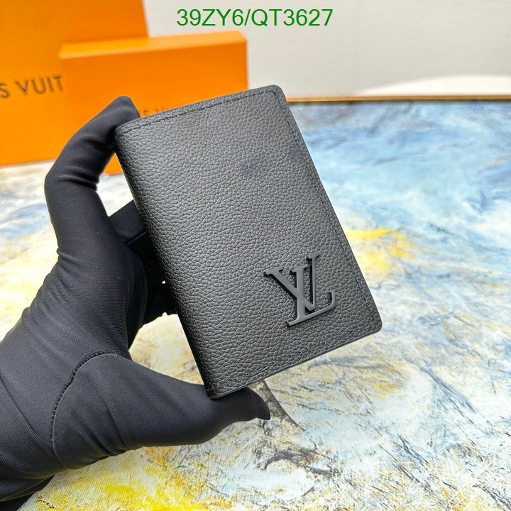 LV Bag-(4A)-Wallet- Code: QT3627 $: 39USD