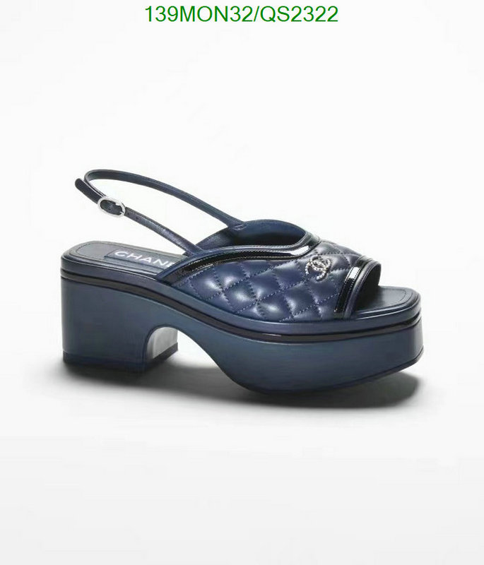 Women Shoes-Chanel Code: QS2322 $: 139USD