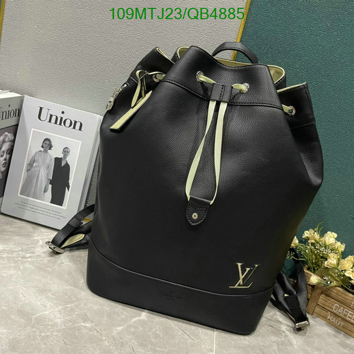 LV Bag-(4A)-Backpack- Code: QB4885 $: 109USD