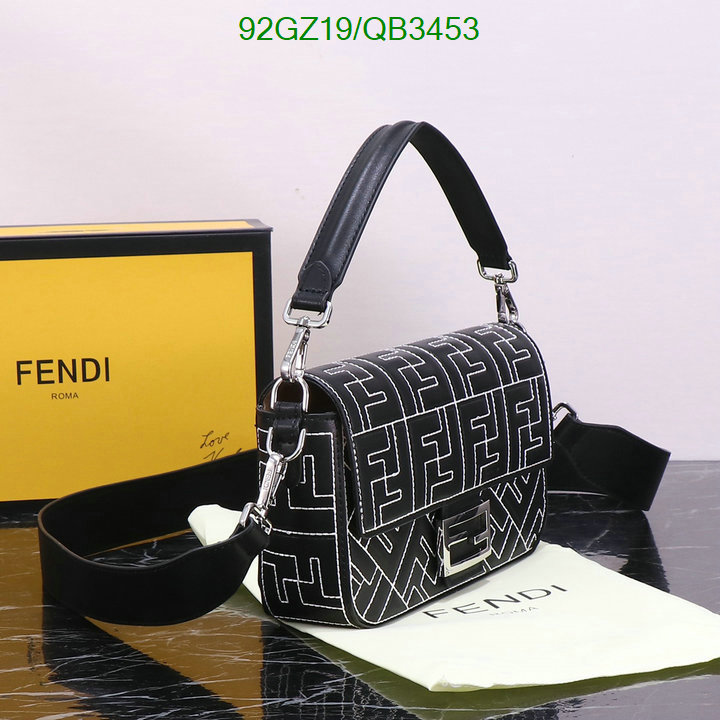 Fendi Bag-(4A)-Baguette- Code: QB3453 $: 92USD