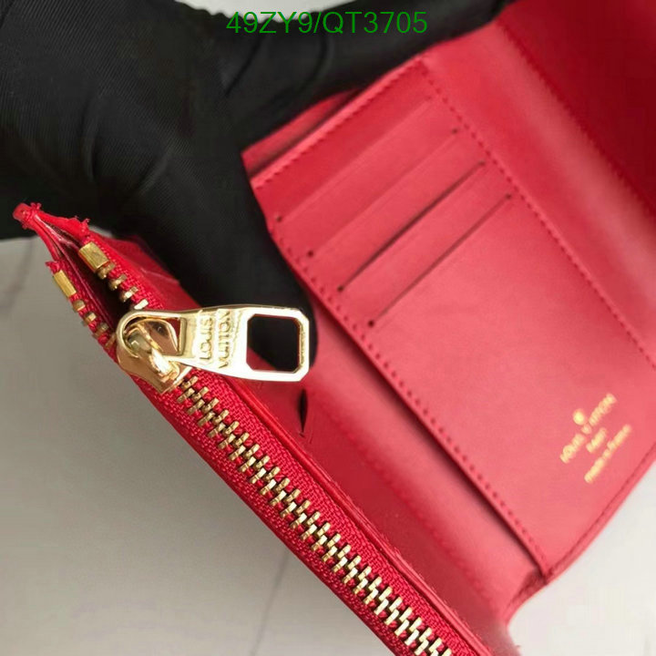 LV Bag-(4A)-Wallet- Code: QT3705 $: 49USD