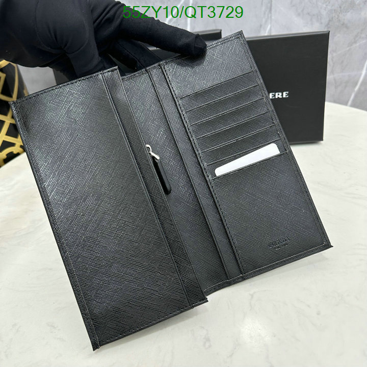 Prada Bag-(4A)-Wallet- Code: QT3729 $: 55USD