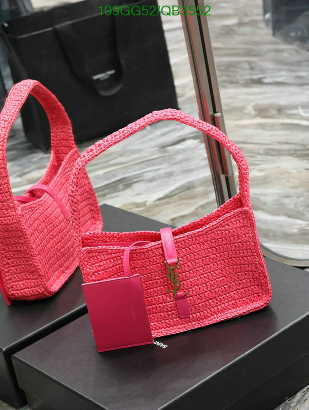 YSL Bag-(Mirror)-Handbag- Code: QB3552