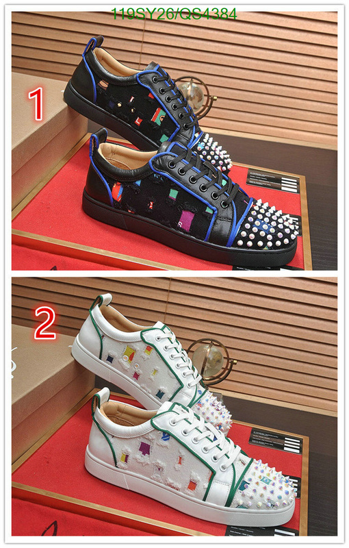 Men shoes-Christian Louboutin Code: QS4384 $: 119USD