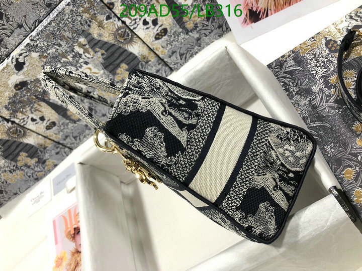 Dior Bag-(Mirror)-Lady- Code: LB316 $: 209USD