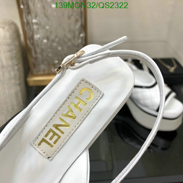 Women Shoes-Chanel Code: QS2322 $: 139USD