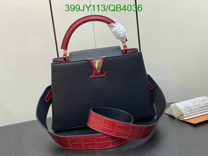 LV Bag-(Mirror)-Handbag- Code: QB4036