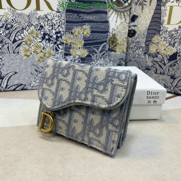 Dior Bags-(4A)-Wallet- Code: LT9163 $: 49USD