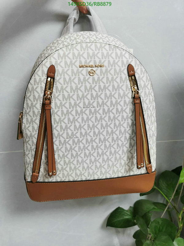 Michael Kors Bag-(Mirror)-Backpack- Code: RB8879 $: 149USD