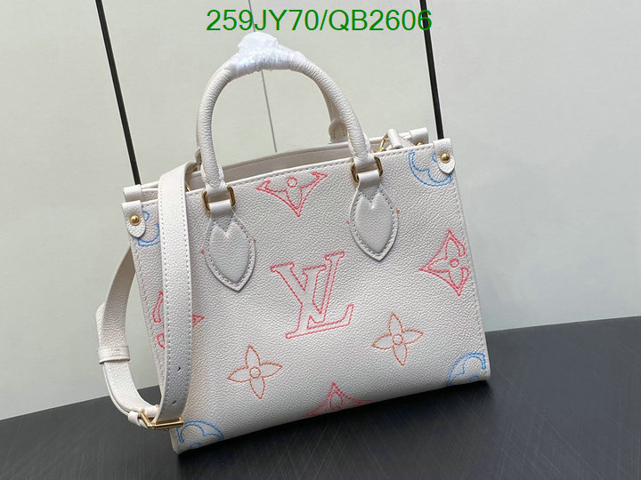LV Bag-(Mirror)-Handbag- Code: QB2606 $: 259USD