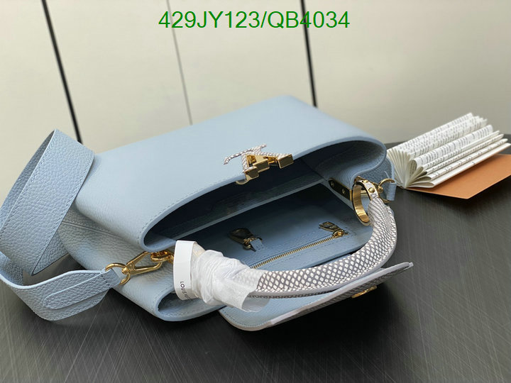 LV Bag-(Mirror)-Handbag- Code: QB4034