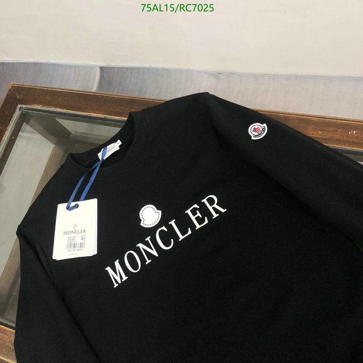 Clothing-Moncler Code: RC7025 $: 75USD