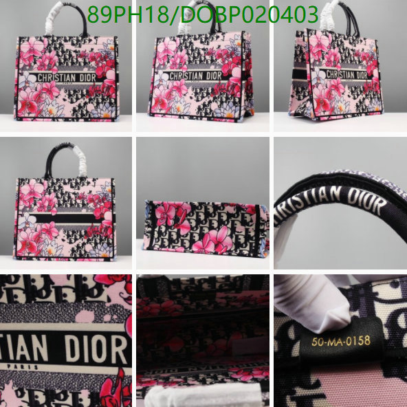 Dior Bags-(4A)-Book Tote- Code: DOBP020403 $: 89USD