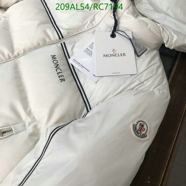 Down jacket Men-Moncler Code: RC7194 $: 209USD