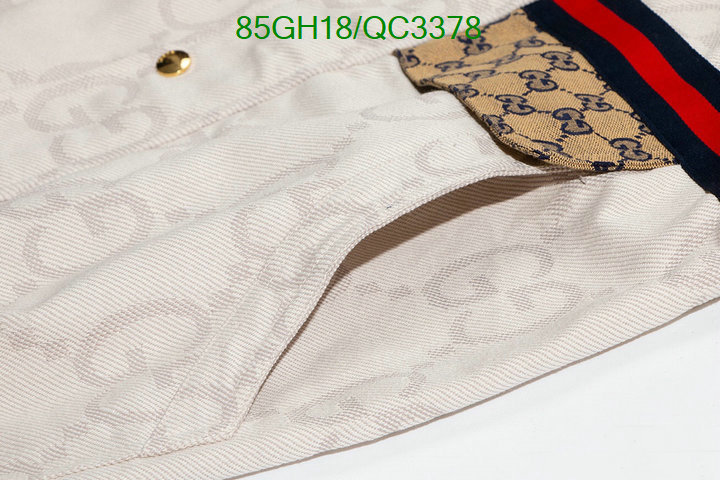 Clothing-Gucci Code: QC3378 $: 85USD