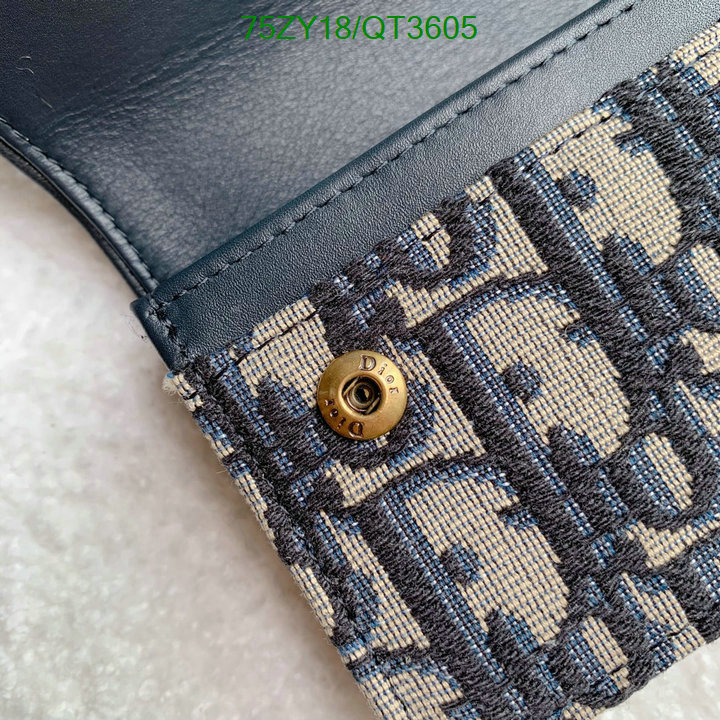 Dior Bag-(4A)-Wallet- Code: QT3605 $: 75USD