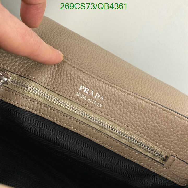 Prada Bag-(Mirror)-Diagonal- Code: QB4361 $: 269USD