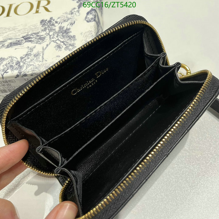 Dior Bag-(Mirror)-Wallet- Code: ZT5420 $: 69USD