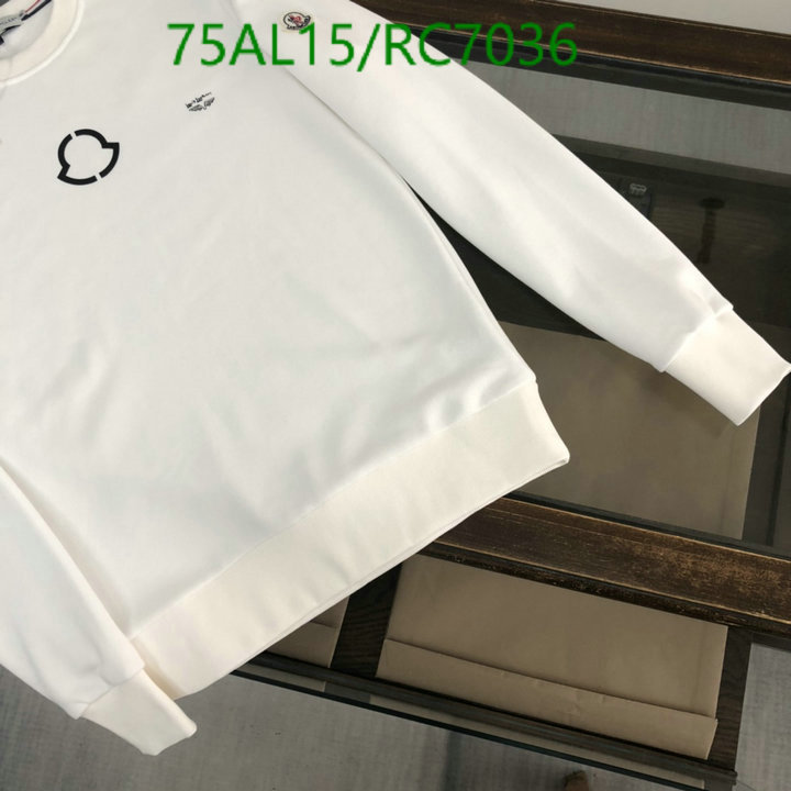 Clothing-Moncler Code: RC7036 $: 75USD