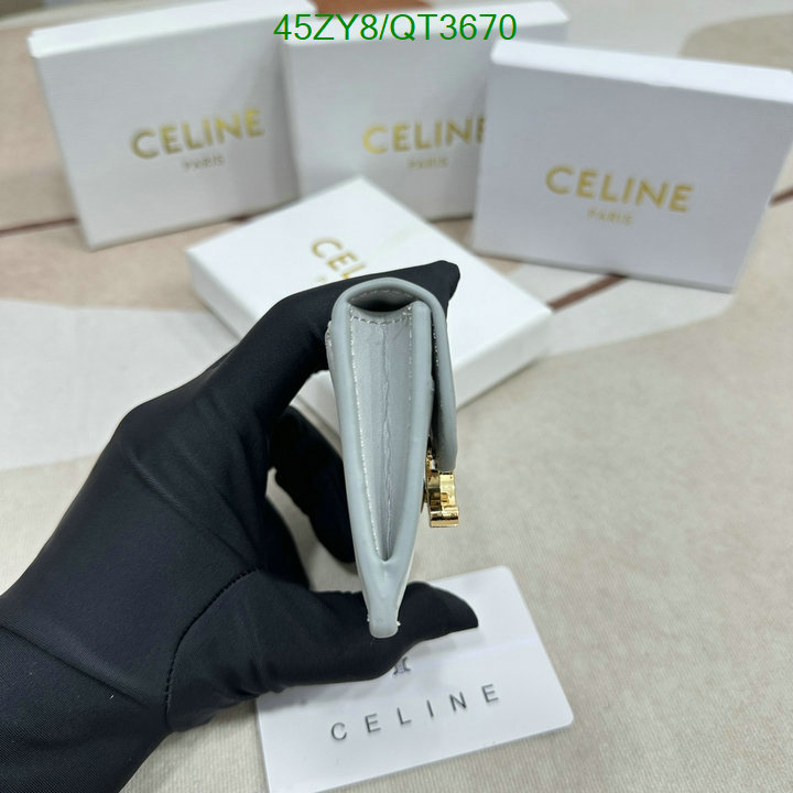 Celine Bag-(4A)-Wallet- Code: QT3670 $: 45USD