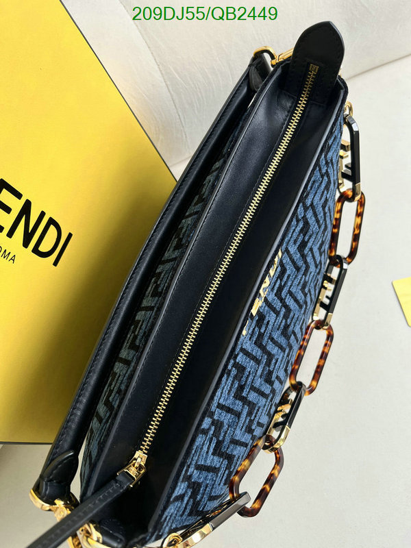 Fendi Bag-(Mirror)-Handbag- Code: QB2449 $: 209USD