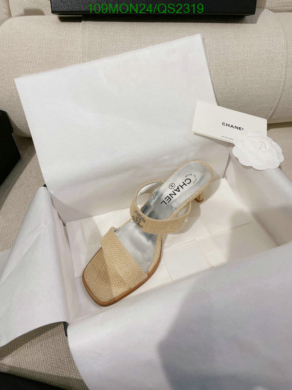 Women Shoes-Chanel Code: QS2319 $: 109USD