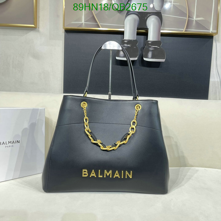 Balmain Bag-(4A)-Handbag- Code: QB2675 $: 89USD