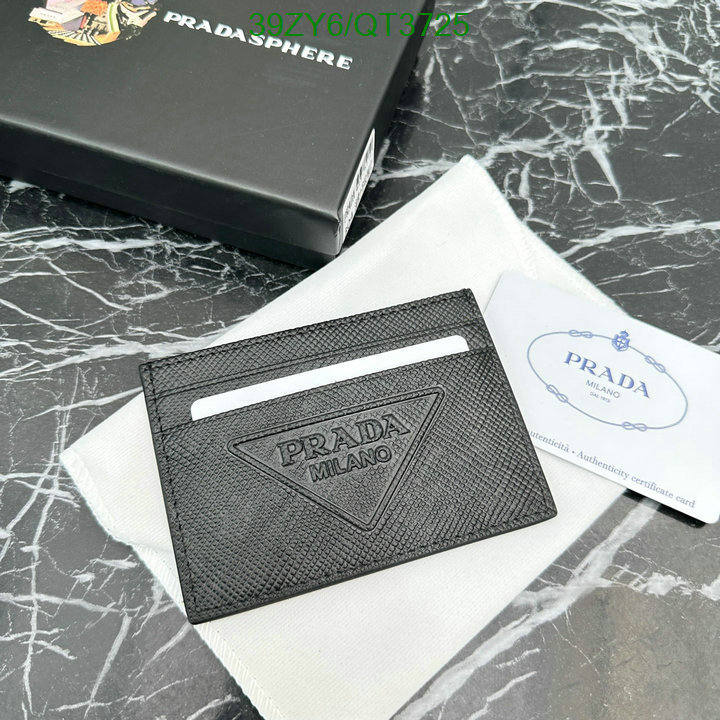 Prada Bag-(4A)-Wallet- Code: QT3725 $: 39USD