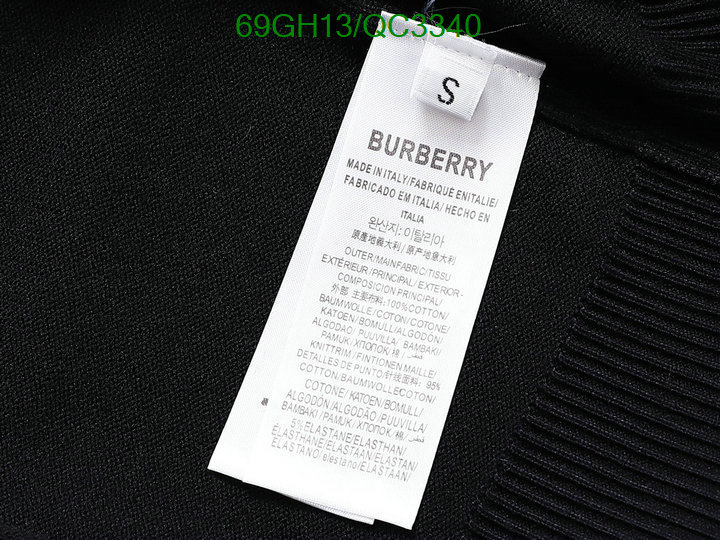 Clothing-Burberry Code: QC3340 $: 69USD