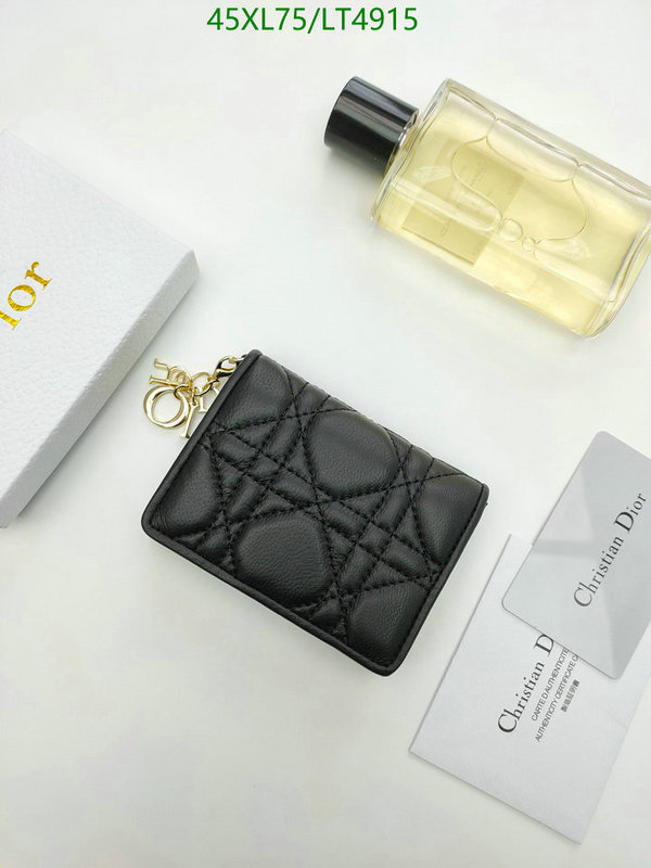 Dior Bag-(4A)-Wallet- Code: LT4915 $: 45USD