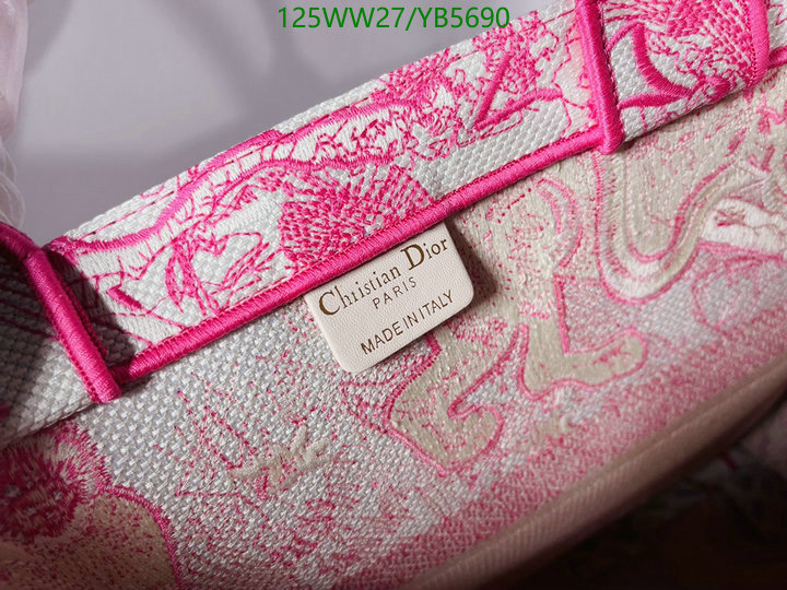 Dior Bag-(Mirror)-Book Tote- Code: YB5690 $: 125USD