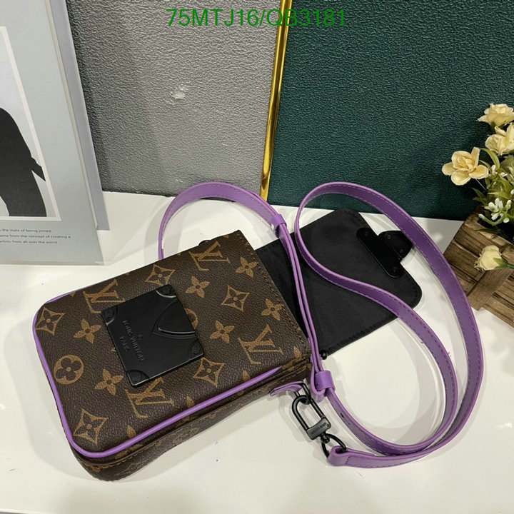 LV Bag-(4A)-Pochette MTis Bag-Twist- Code: QB3181 $: 75USD