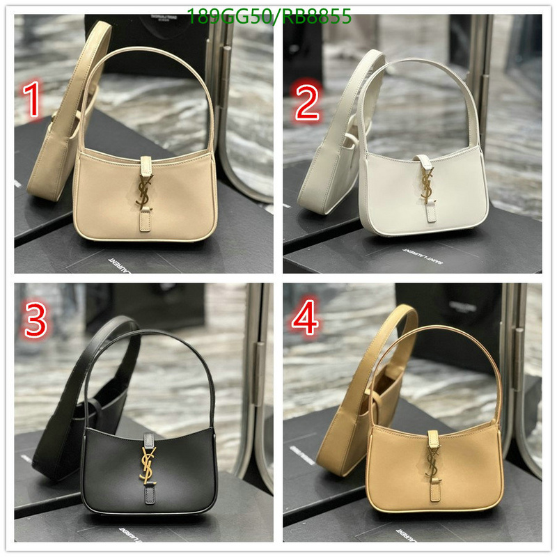 YSL Bag-(Mirror)-Handbag- Code: RB8855 $: 189USD