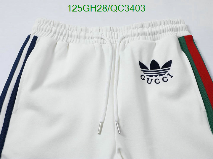 Clothing-Gucci Code: QC3403 $: 125USD