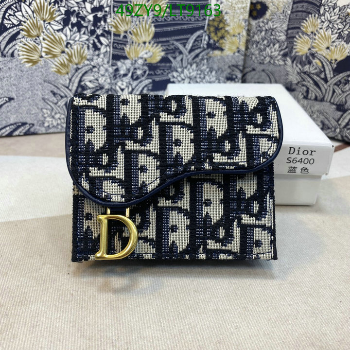 Dior Bags-(4A)-Wallet- Code: LT9163 $: 49USD