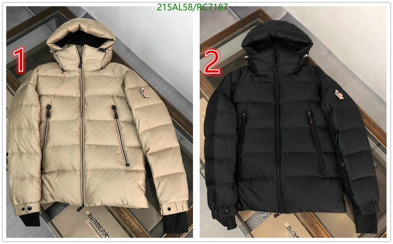 Down jacket Men-Moncler Code: RC7187 $: 215USD