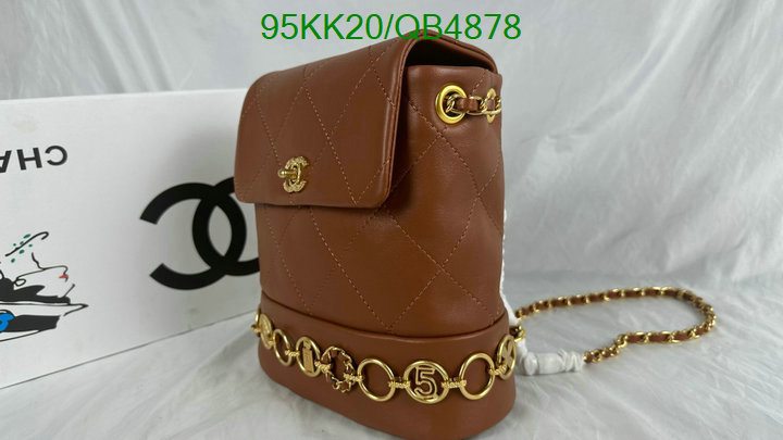 Chanel Bags-(4A)-Backpack- Code: QB4878 $: 95USD