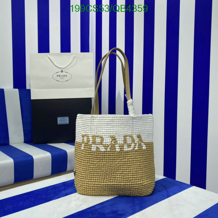 Prada Bag-(Mirror)-Handbag- Code: QB4359 $: 199USD