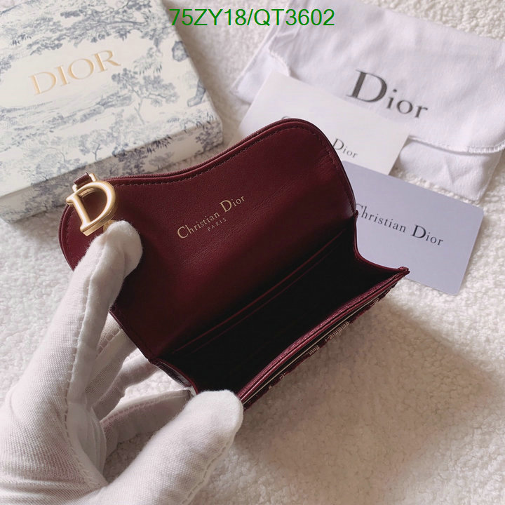 Dior Bag-(4A)-Wallet- Code: QT3602 $: 75USD