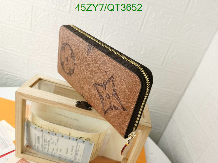 LV Bag-(4A)-Wallet- Code: QT3652 $: 45USD