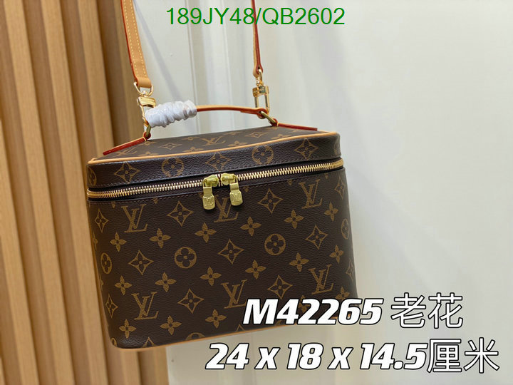 LV Bag-(Mirror)-Vanity Bag- Code: QB2602