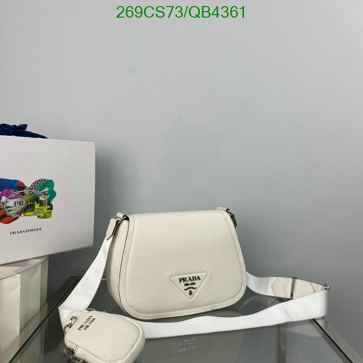 Prada Bag-(Mirror)-Diagonal- Code: QB4361 $: 269USD