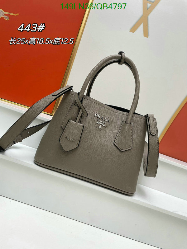 Prada Bag-(4A)-Handbag- Code: QB4797 $: 149USD