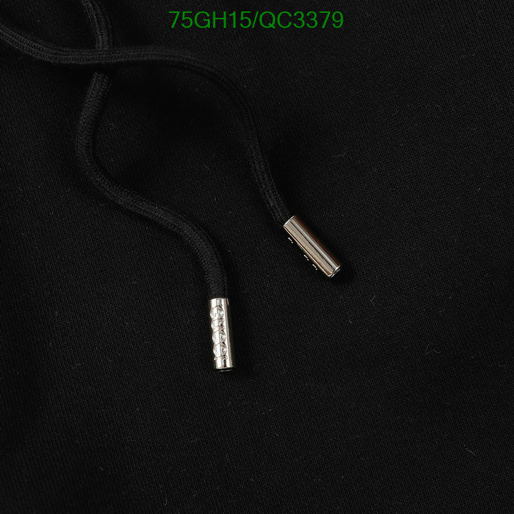 Clothing-Gucci Code: QC3379 $: 75USD