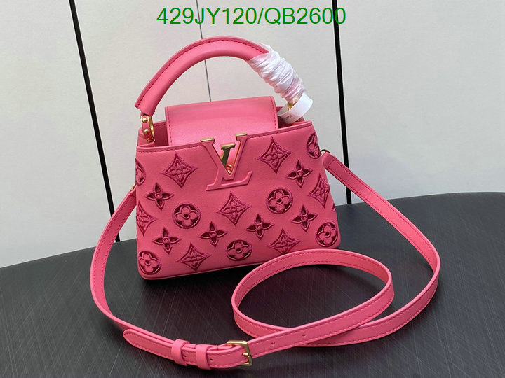 LV Bag-(Mirror)-Handbag- Code: QB2600