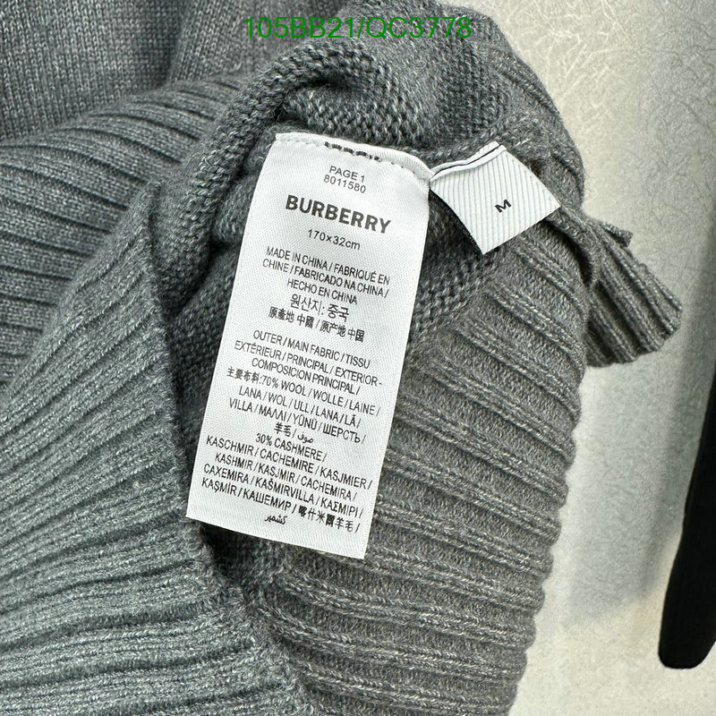 Clothing-Burberry Code: QC3778 $: 105USD