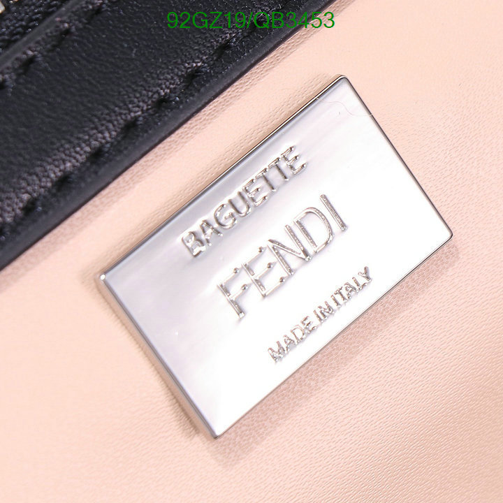 Fendi Bag-(4A)-Baguette- Code: QB3453 $: 92USD