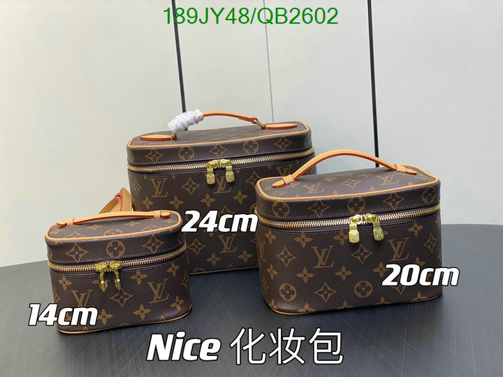 LV Bag-(Mirror)-Vanity Bag- Code: QB2602