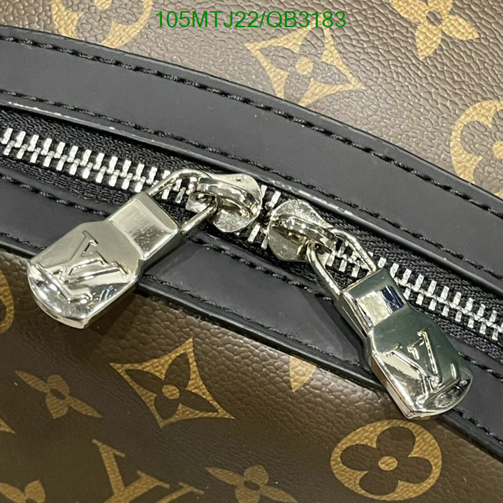 LV Bag-(4A)-Backpack- Code: QB3183 $: 105USD