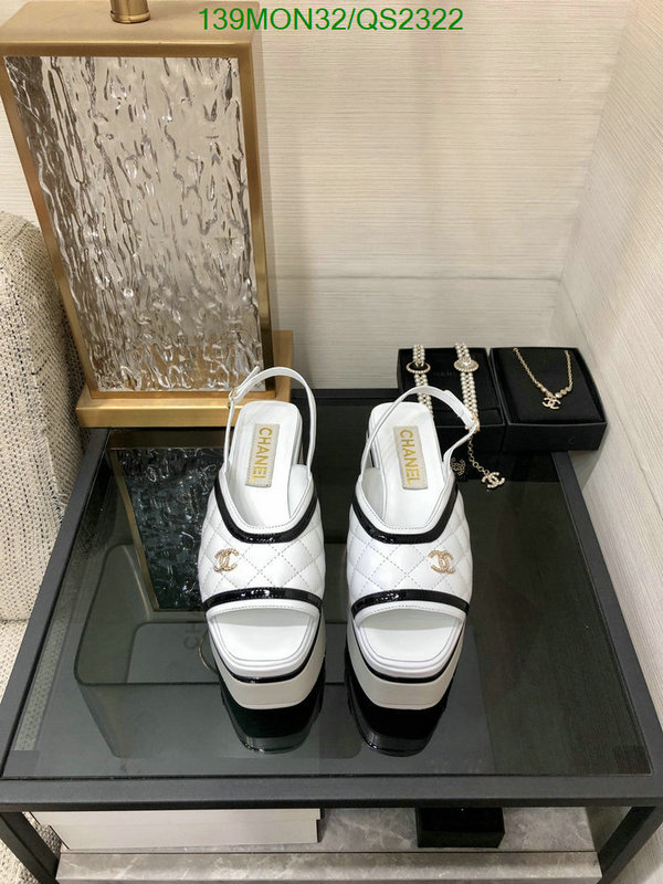 Women Shoes-Chanel Code: QS2322 $: 139USD